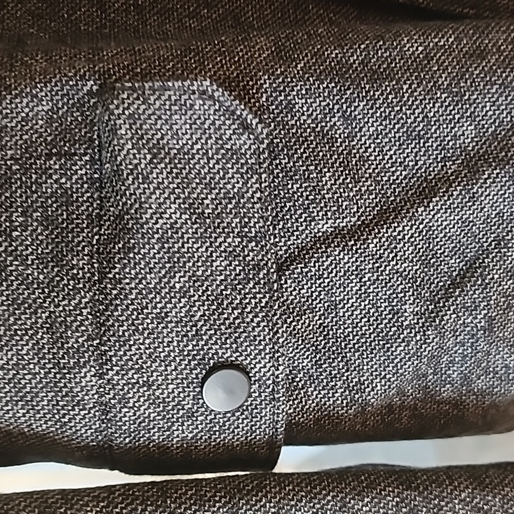 Men's Charcoal Shirt Jacket - Picture 3 of 5